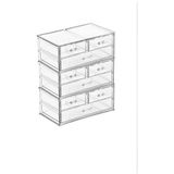 UltraMint 6 Katlı 9 Çekmeceli Organizer, Pratik ve Şık Saklama Çözümü - Altın