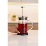 UltraMint 600 ml French Press, Şık ve Pratik Kahve Demleme Aracı - Seçenek 1 - Ahşap