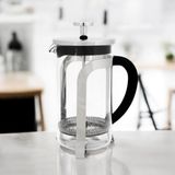 UltraMint 600 ml Gri French Press Kahve ve Çay Demleme Makinesi - Seçenek 1 - Antrasit