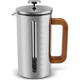 UltraMint Borosilikat Cam ve Çelik French Press, 1000 Ml, Dayanıklı ve Şık Tasarım - Seçenek 1 - Altın