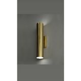 UltraMint Çift Yönlü Metal LED Aplik, Modern ve Şık Duvar Aydınlatması - Seçenek 1 - Ahşap
