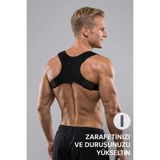 UltraMint Dik Durma Korsesi, Ayarlanabilir Sırt ve Omuz Postür Düzeltici - Seçenek 1