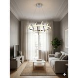 UltraMint Güney 3 Renk LED Işık Sarkıt Avize, Krom Kaplama, Modern Tasarım - Seçenek 1 - Altın - Gümüş - Bakır