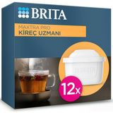 UltraMint Maxtra Pro Kireç Uzmanı Yedek Su Arıtma Filtresi 12'li Set - Ahşap - Bej - Siyah