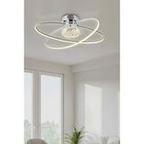 UltraMint Modern 2'li LED Plafonyer, 3 Renk Işık, Salon, Oturma Odası, Mutfak, Çocuk Odası - Seçenek 1 - Açık Beyaz - Gri
