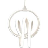 UltraMint Modern 3 Renk LED Avize, Şık ve Parlak Iç Mekan Aydınlatması - Seçenek 1 - Ahşap - Bej - Siyah