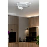 UltraMint Modern Beyaz LED Spot ve Şerit LED Avize, Şık ve Fonksiyonel Aydınlatma - Seçenek 1 - Ahşap - Bej - Siyah