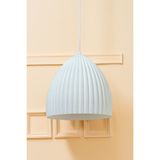 UltraMint Modern Bohem Sarkıt Avize, 23X27 Cm, Salon, Mutfak, Oturma Odası, Kafe, Bar Için - Seçenek 1 - Açık Beyaz - Gri