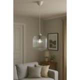 UltraMint Modern Camlı Tekli Avize, Antre, Mutfak, Çocuk Odası ve Salon Için Şık Aydınlatma - Seçenek 1 - Ahşap - Bej - Siyah