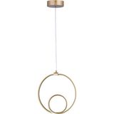 UltraMint Modern Gold Renkli Çok Renkli LED Sarkıt Avize, Şık ve Parlak Oda Aydınlatması - Seçenek 1 - Altın