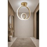 UltraMint Modern LED Plafonyer Avize, Şık Tasarım ve Parlak Işık Sağlar - Seçenek 1 - Açık Beyaz - Gri