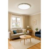 UltraMint Modern LED Tavan Aydınlatması, 3 Renkli, Şık ve Enerji Tasarruflu - Seçenek 1 - Ahşap - Bej - Siyah