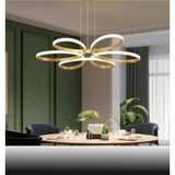 UltraMint Modern Ledli Eskitme Avize, Beyaz Işık, Salon, Mutfak, Yatak Odası Için Şık Aydınlatma - Seçenek 1 - Açık Beyaz - Gri