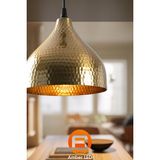 UltraMint Modern Metal Sarkıt Avize, Parlak Gold, E27 Uyumlu, Şık Tasarım - Seçenek 1 - Altın