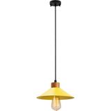 UltraMint Modern Sarı Konik Sarkıt Avize, Dekoratif Metal Tavan Lambası - Seçenek 1 - Altın