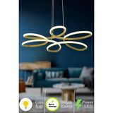 UltraMint Modern Sarkıt Gün Işığı LED Avize, Salon, Mutfak ve Oda Için Parlak Aydınlatma - Seçenek 1 - Altın