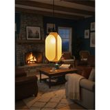 UltraMint Modern Sarkıt Tekli Kovan Avize, Salon, Mutfak, Oturma Odası, Cafe Için - Seçenek 1 - Açık Beyaz - Gri