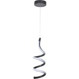 UltraMint Modern Siyah Tekli Ledli Avize, Salon, Hol, Antre, Çocuk Odası Için Şık Aydınlatma - Seçenek 1 - Ahşap