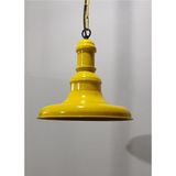UltraMint Modern Spor Metal Sarı Sarkıt Avize, Vintage Tarzı Dekoratif Aydınlatma - Seçenek 1 - Ahşap