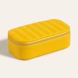 UltraMint Pvc Takı Kutusu, Sarı, 18.3X10X5.5 Cm, Şık ve Dayanıklı Organizer - Altın