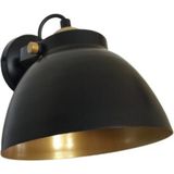 UltraMint Retro Hareketli Siyah ve Sarı Aplik 23 Cm, Şık ve Modern Tasarım - Seçenek 1 - Ahşap