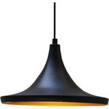 UltraMint Retro Rustik Siyah ve Altın Metal Avize, 35 Cm, Şık ve Zarif Tasarım - Seçenek 1 - Ahşap