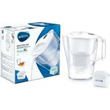 UltraMint Sağlıklı ve Taze Için 3,5 Lt Su Arıtma Sürahisi, Beyaz - Ahşap - Bej - Siyah