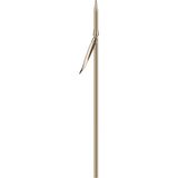 UltraMint Sharkfin Tahitian Zıpkın Şişi 115CM, Dayanıklı ve Hafif Tasarım - Açık Beyaz - Gri