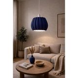 UltraMint Şık Beyaz Sarkıt Avize, 25 Cm, Salon, Mutfak, Yatak Odası, Tavan Lambası - Seçenek 1 - Amber
