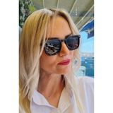 UltraMint Şık Kadın Vintage Kare Model Güneş Gözlüğü, Tarzınızı Tamamlar - Seçenek 1
