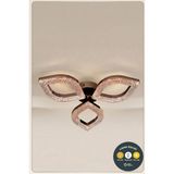 UltraMint Şık Kristal Damla LED Avize, Renkli ve Kumandalı, Salon, Mutfak, Çocuk ve Antre Için - Seçenek 1 - Altın