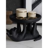UltraMint Şık ve Fonksiyonel Kedi Temalı Masaüstü Düzenleyici, Zarif Tasarım - Ahşap