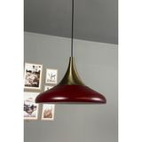 UltraMint Vişne Çürüğü Renk Eskitme Tekli Avize, Restoran, Mutfak, Salon Dekoru - Seçenek 1 - Amber