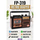 UltraNova Vaelmont Nostaljik Kaset Çalar Radyo, USB ve Sd Kart Destekli, Retro Tasarım Nostaljik Radyo - Siyah