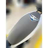 ULTRASHOP Altai Carrier Gri Sele Kılıfı Su Geçirmez Motosiklet Sele Kılıfı Logolu Sele Koltuk Kılıfı-X