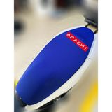 ULTRASHOP Apachi Beauty Mavi Sele Kılıfı Su Geçirmez Motosiklet Sele Kılıfı Logolu Sele Koltuk Kılıfı-X