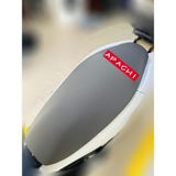 ULTRASHOP Apachi Xrs Gri Sele Kılıfı Su Geçirmez Motosiklet Sele Kılıfı Logolu Sele Koltuk Kılıfı-X
