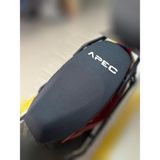 ULTRASHOP Apec Ps3 Siyah Sele Kılıfı Su Geçirmez Motosiklet Sele Kılıfı Logolu Sele Koltuk Kılıfı-X