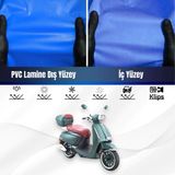 ULTRASHOP Arora Mojıto 125 Motosiklet Branda Su Geçirmez Mavi Branda Motor Brandası