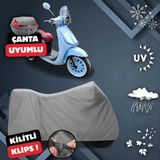 ULTRASHOP Arora Mojito 50 Motosiklet Brandası Arka Çanta Uyumlu Su Geçirmez Motosiklet Branda