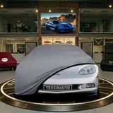 ULTRASHOP Chevrolet Corvette C6 (2004-2013) Gri Kumaş Oto Branda Araca Özel Penye Araba Brandası Araç Örtüsü