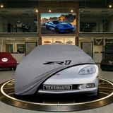 ULTRASHOP Chevrolet Corvette C6 (2008-2013) Ls3 Gri Kumaş Oto Branda Araca Özel Penye Araba Brandası Araç Örtüsü