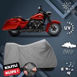 ULTRASHOP Harley-Davidson Cvo Road King Su Geçirmez Motosiklet Brandası Dış Mekan Motosiklet Örtüsü