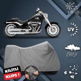 ULTRASHOP Harley-Davidson Fat Boy Su Geçirmez Motosiklet Brandası Dış Mekan Motosiklet Örtüsü