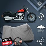 ULTRASHOP Harley-Davidson Softail Blackline Su Geçirmez Motosiklet Brandası Dış Mekan Motosiklet Örtüsü