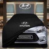 ULTRASHOP Hyundai I20 Coupe Siyah Kumaş Oto Branda Araca Özel Penye Araba Brandası Araç Örtüsü