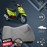 ULTRASHOP Kanuni Popcorn 90 Su Geçirmez Motosiklet Brandası Dış Mekan Motosiklet Örtüsü