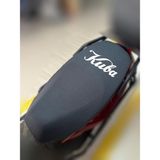 ULTRASHOP Kuba Trendy 50 Siyah Sele Kılıfı Su Geçirmez Motosiklet Sele Kılıfı Logolu Sele Koltuk Kılıfı-X