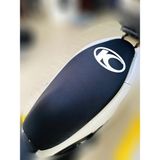 ULTRASHOP Kymco Agility S Siyah Sele Kılıfı Su Geçirmez Motosiklet Sele Kılıfı Logolu Sele Koltuk Kılıfı-X