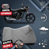 ULTRASHOP Mondial 100 Superboy I Motosiklet Brandası Arka Çanta Uyumlu Su Geçirmez Motosiklet Branda